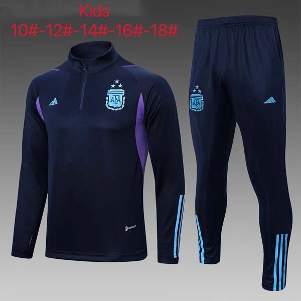 Kinder Sweatshirts Argentinien 2023-24 Blau